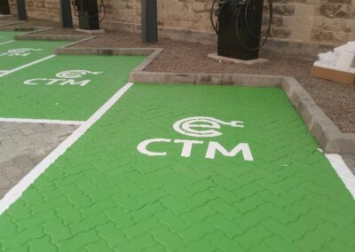 Pintura plazas 2 - Proyecto CTM Senergy Fase I